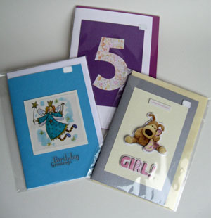 photo of greetings cards