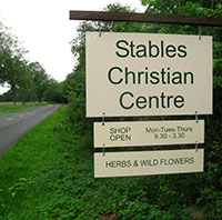 image showing Stables Chriatian Centre sign